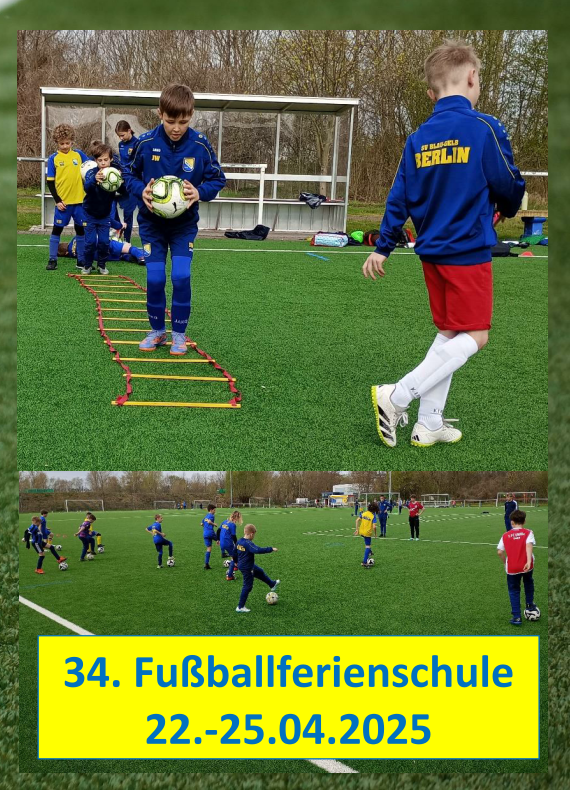 Tradition seit den 1990ern... Unsere Fußballferienschulen!